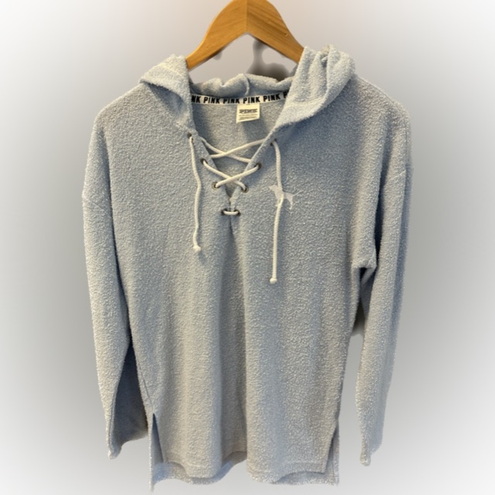 Victoria’s Secret PINK lightweight pullover size XS with hood